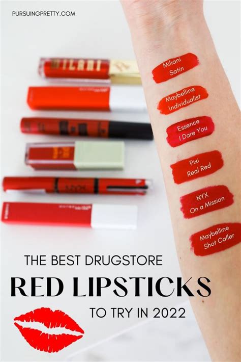 perfect drugstore red lipstick|best liquid red lipstick.